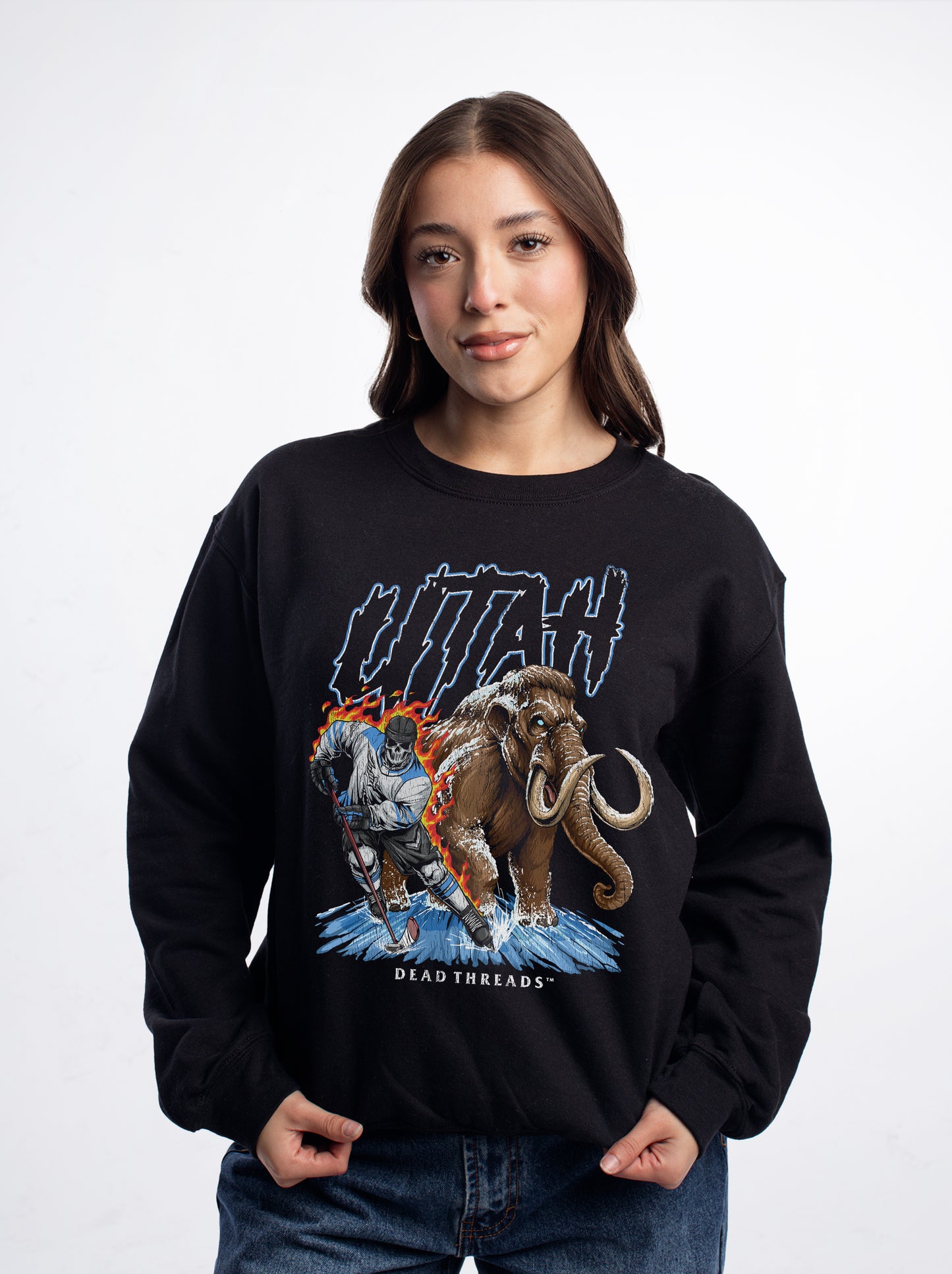 UTAH HOCKEY CREWNECK SWEATSHIRT