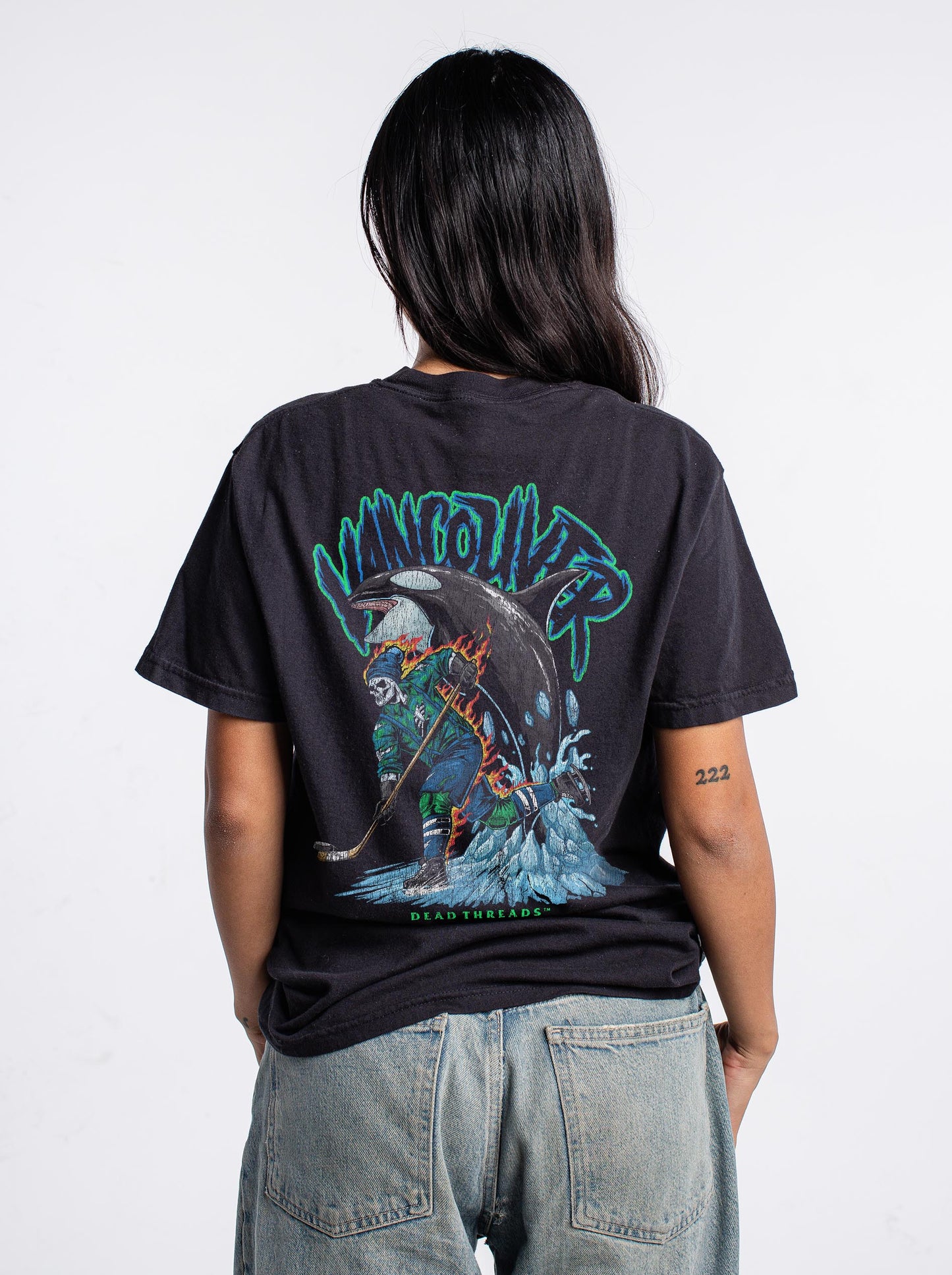VANCOUVER HOCKEY - “3 SKULL” PREMIUM T-SHIRT