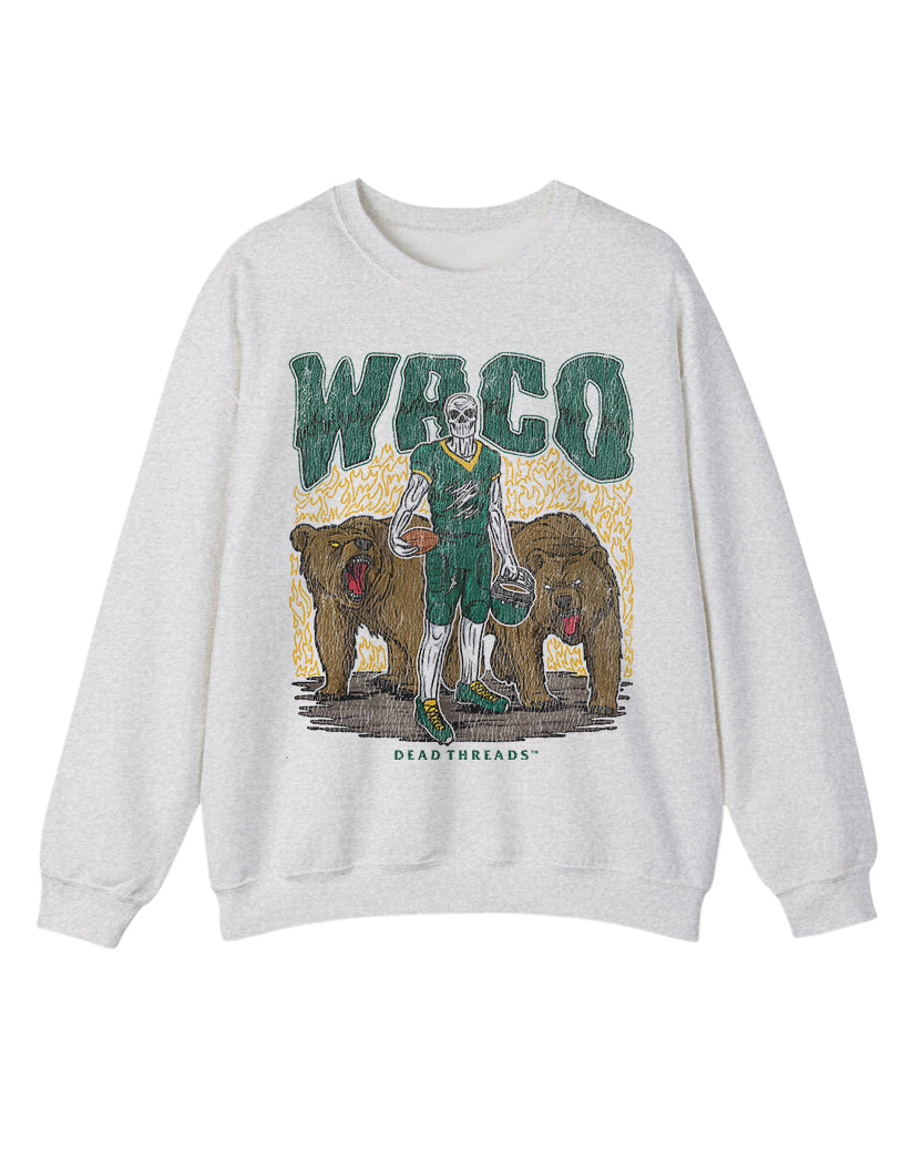 WACO FOOTBALL CREWNECK SWEATSHIRT