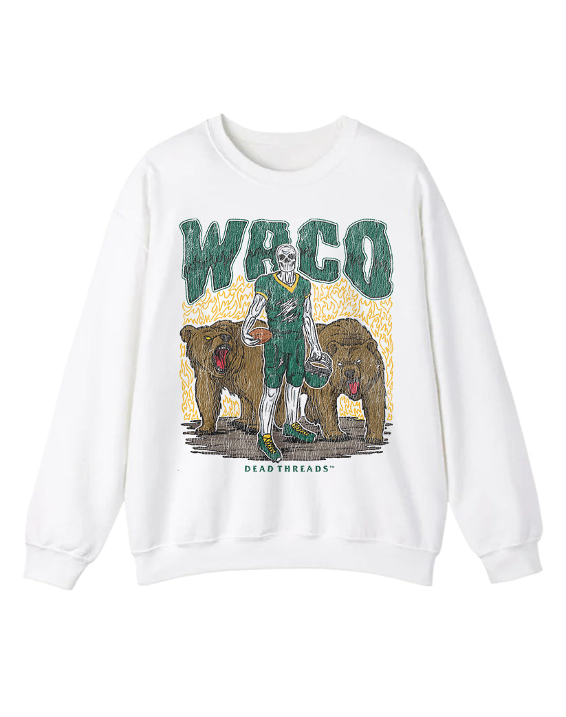WACO FOOTBALL CREWNECK SWEATSHIRT