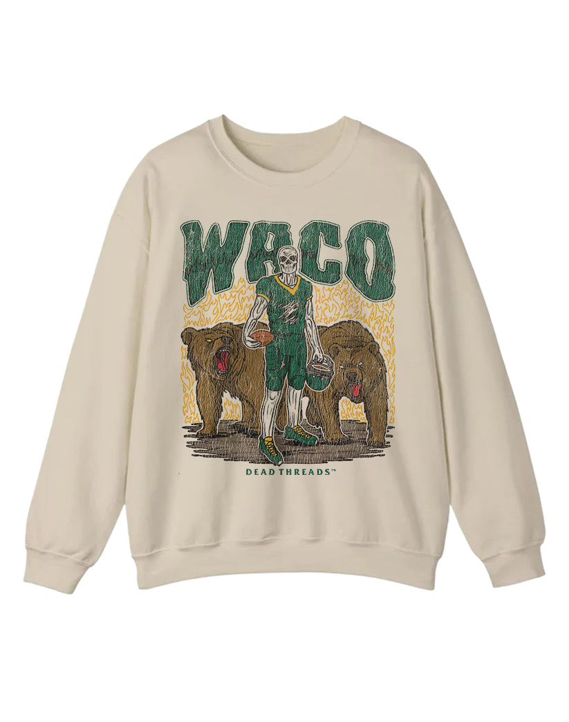 WACO FOOTBALL CREWNECK SWEATSHIRT