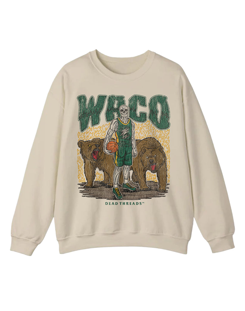 WACO BASKETBALL CREWNECK SWEATSHIRT
