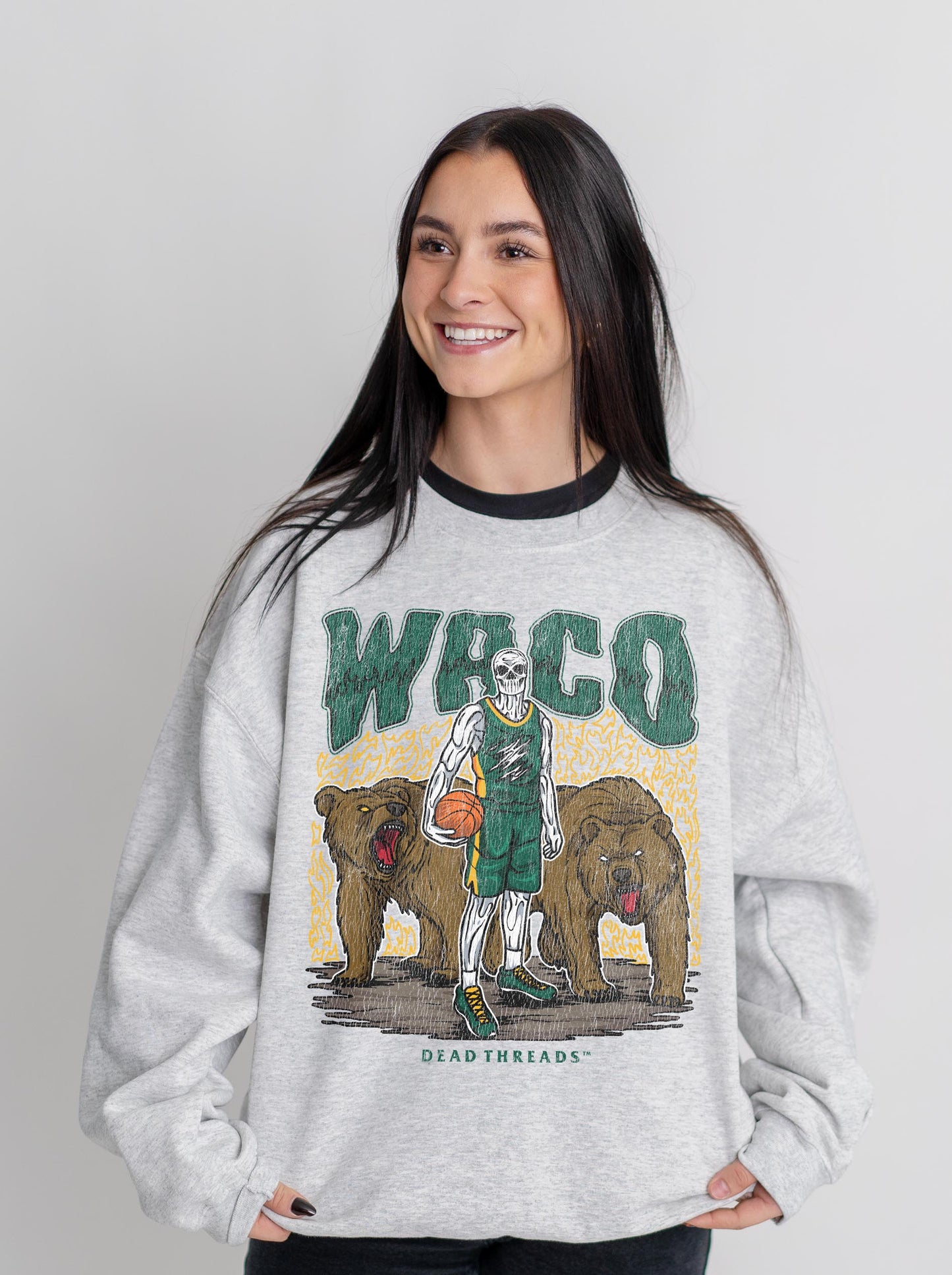 WACO BASKETBALL CREWNECK SWEATSHIRT