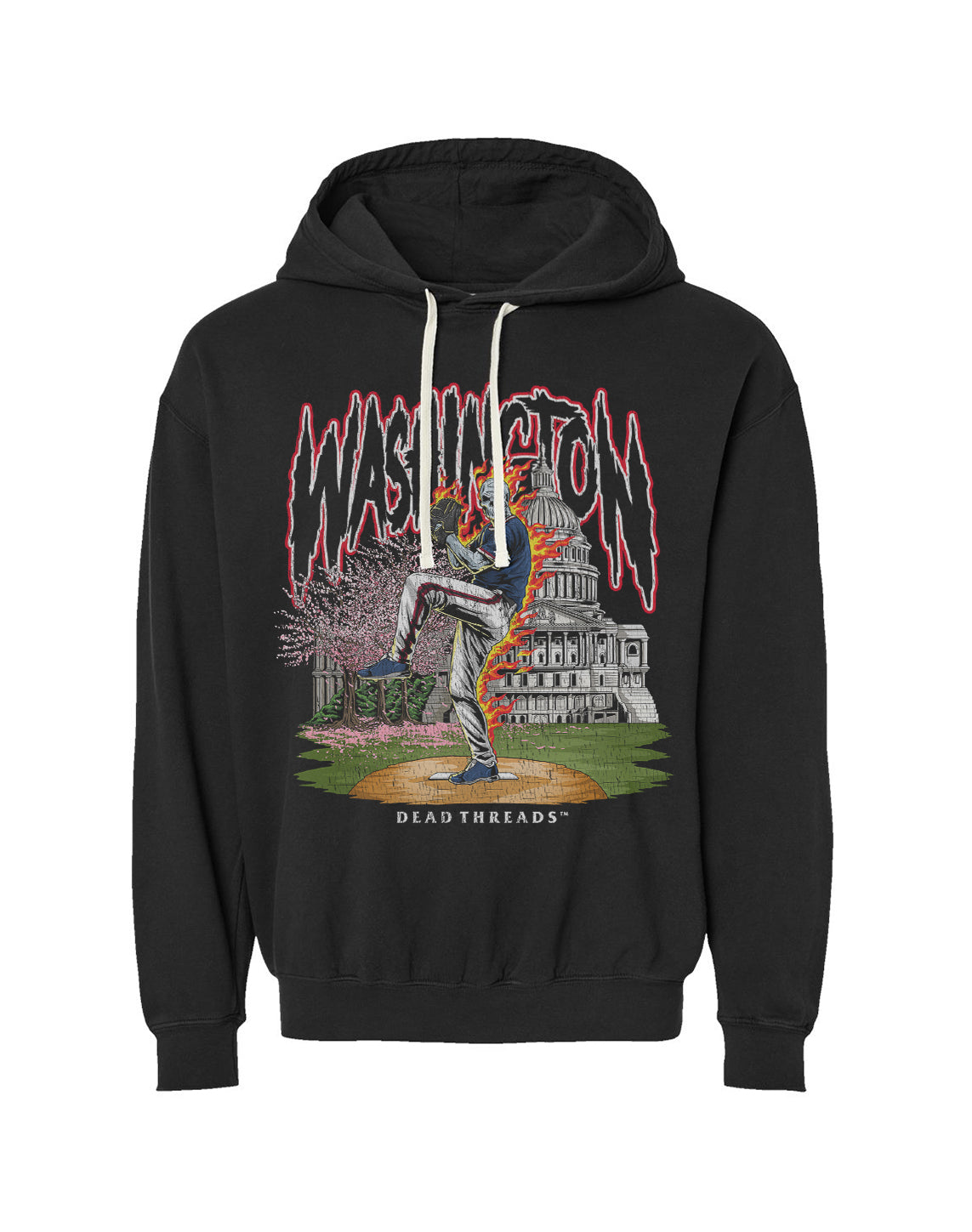 WASHINGTON BASEBALL - LIGHTWEIGHT HOODIE
