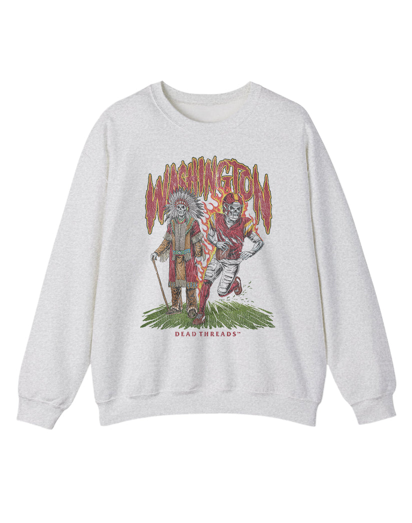 WASHINGTON FOOTBALL v3 CREWNECK SWEATSHIRT