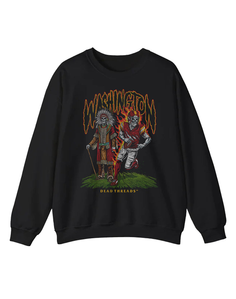 WASHINGTON FOOTBALL CREWNECK SWEATSHIRT