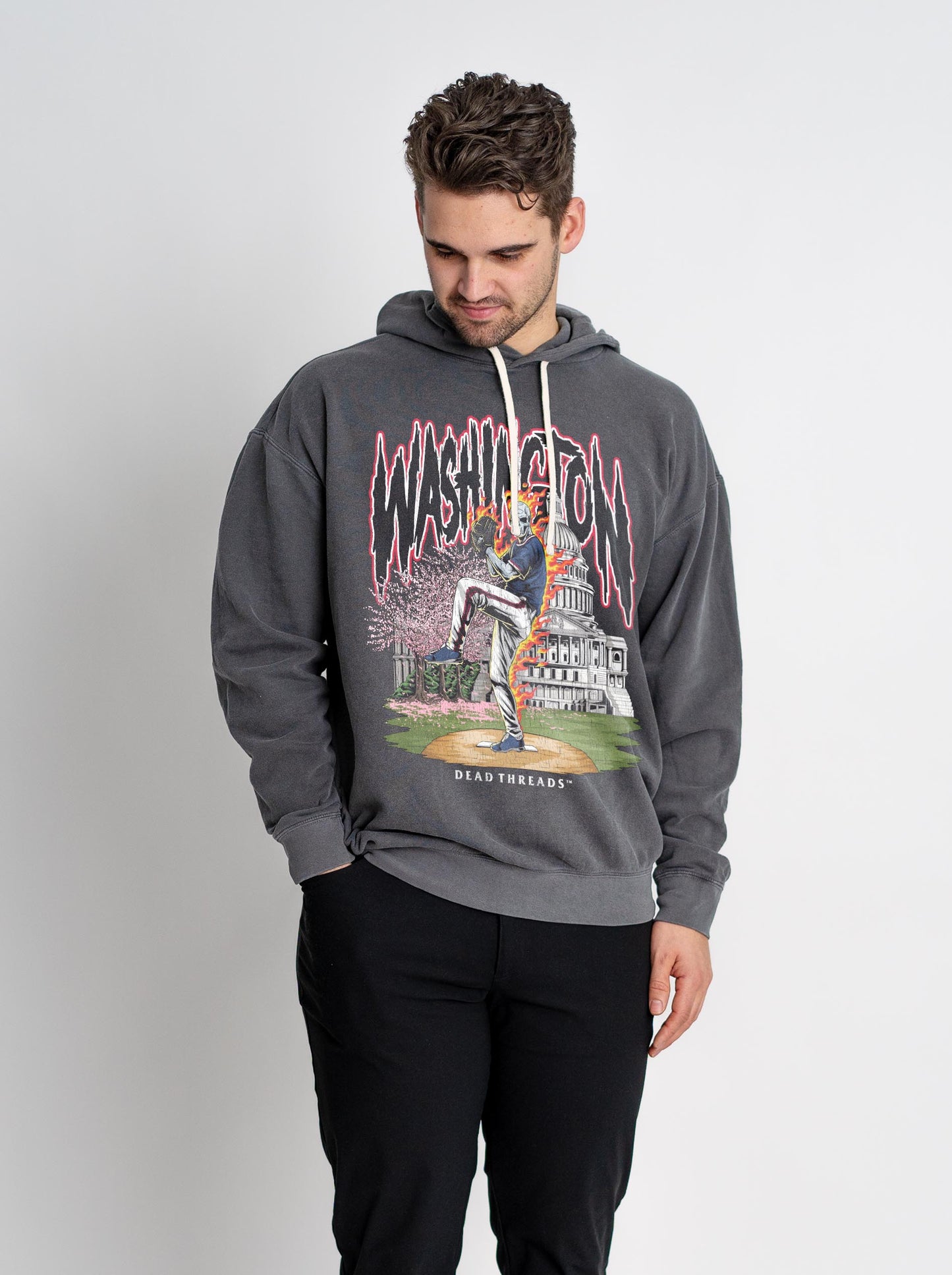 WASHINGTON BASEBALL - LIGHTWEIGHT HOODIE