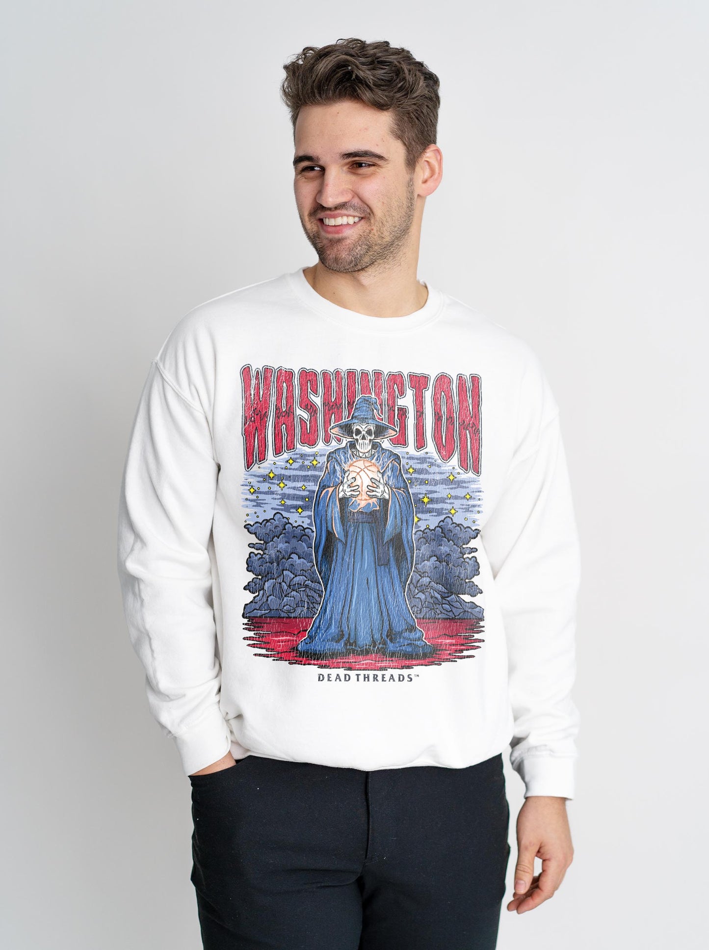 WASHINGTON BASKETBALL CREWNECK SWEATSHIRT