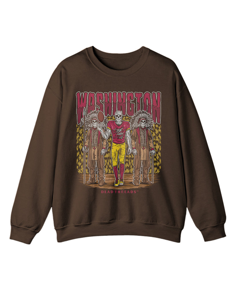WASHINGTON FOOTBALL v2 CREWNECK SWEATSHIRT