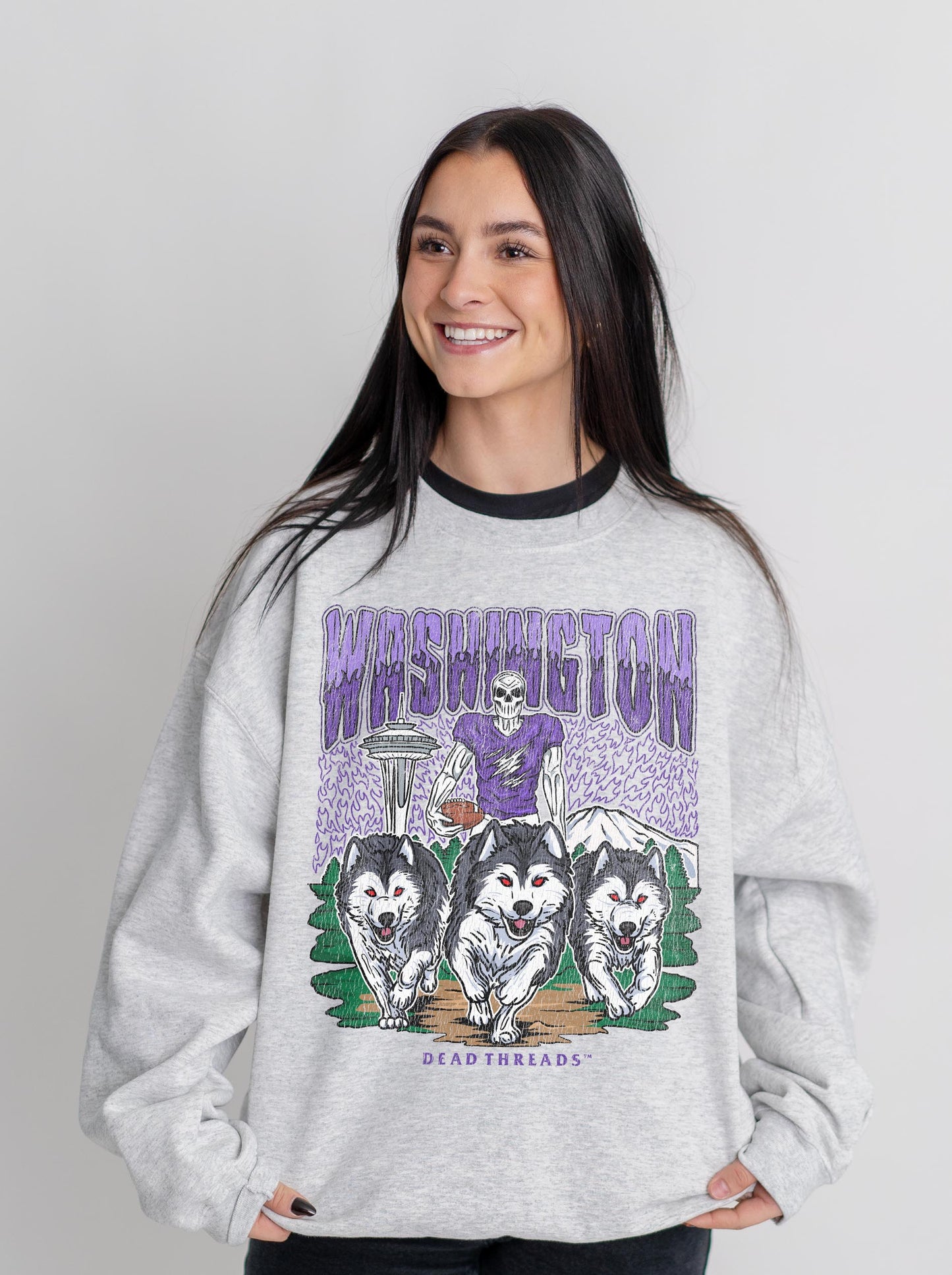 WASHINGTON FOOTBALL CREWNECK SWEATSHIRT