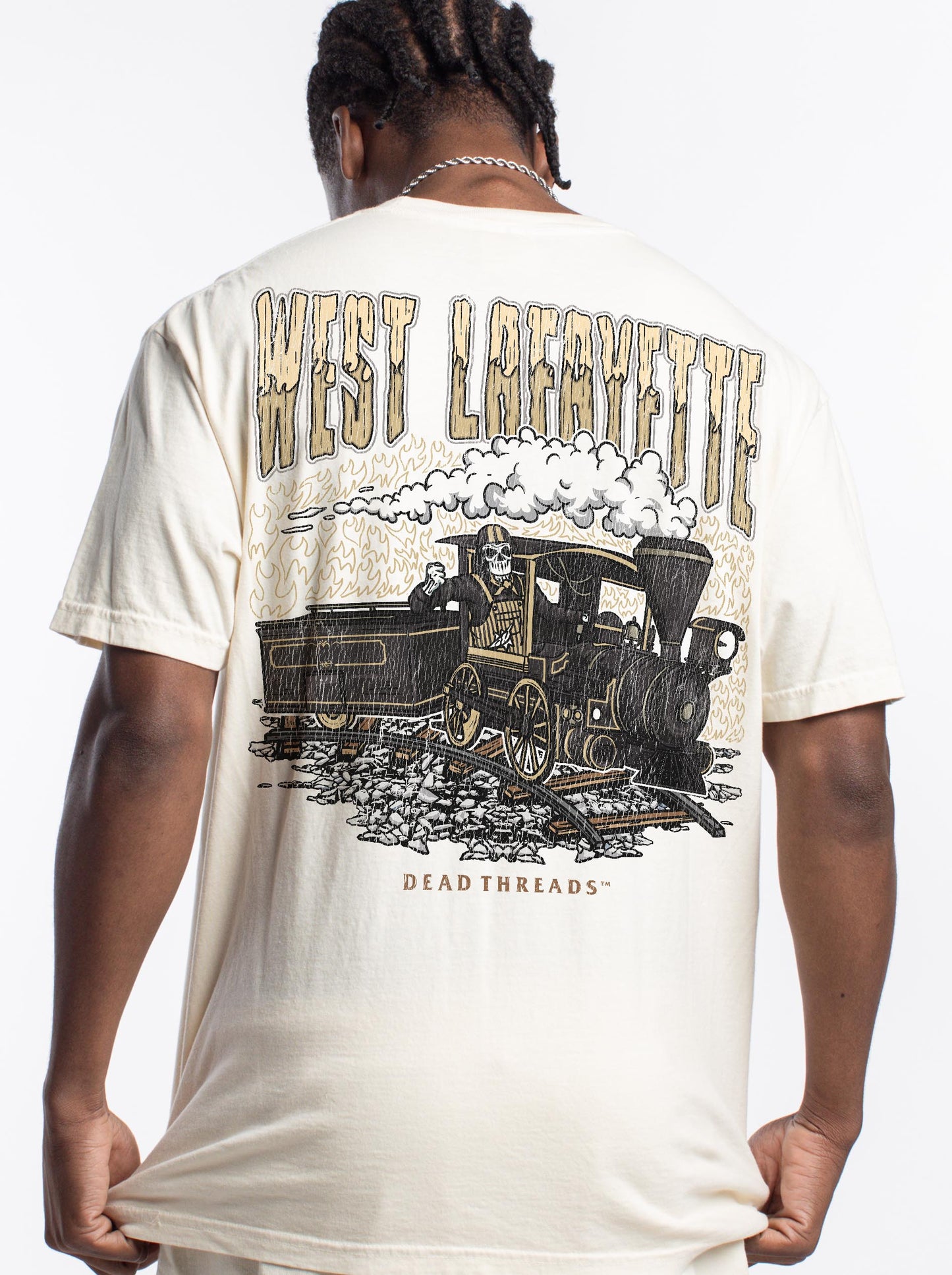 WEST LAFAYETTE - “3 SKULL” PREMIUM T-SHIRT