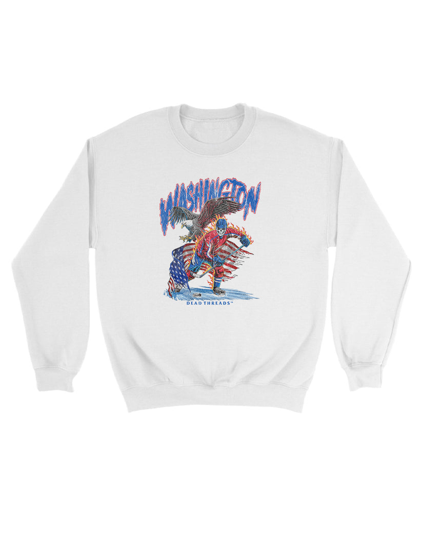 WASHINGTON HOCKEY KIDS CREWNECK SWEATSHIRT