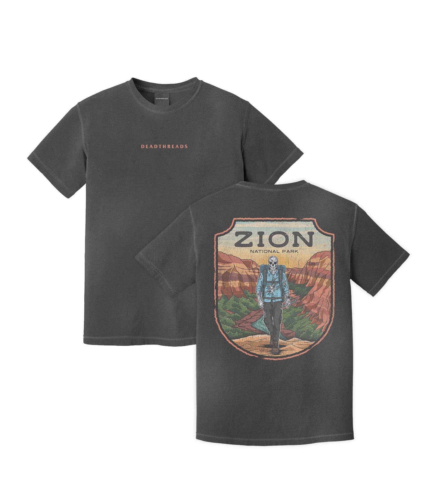 ZION NATIONAL PARK MALE - “DT ESSENTIAL" PREMIUM T-SHIRT