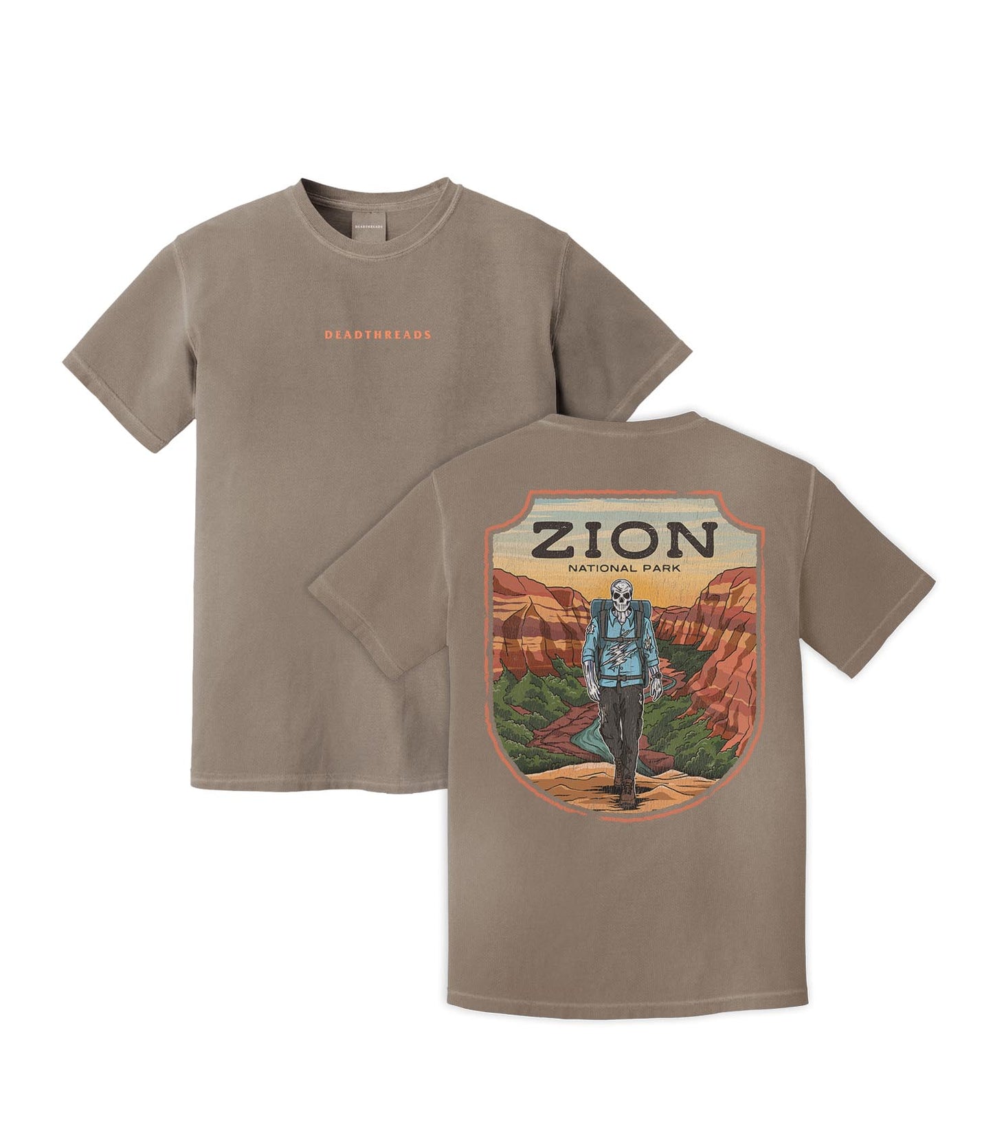 ZION NATIONAL PARK MALE - “DT ESSENTIAL" PREMIUM T-SHIRT