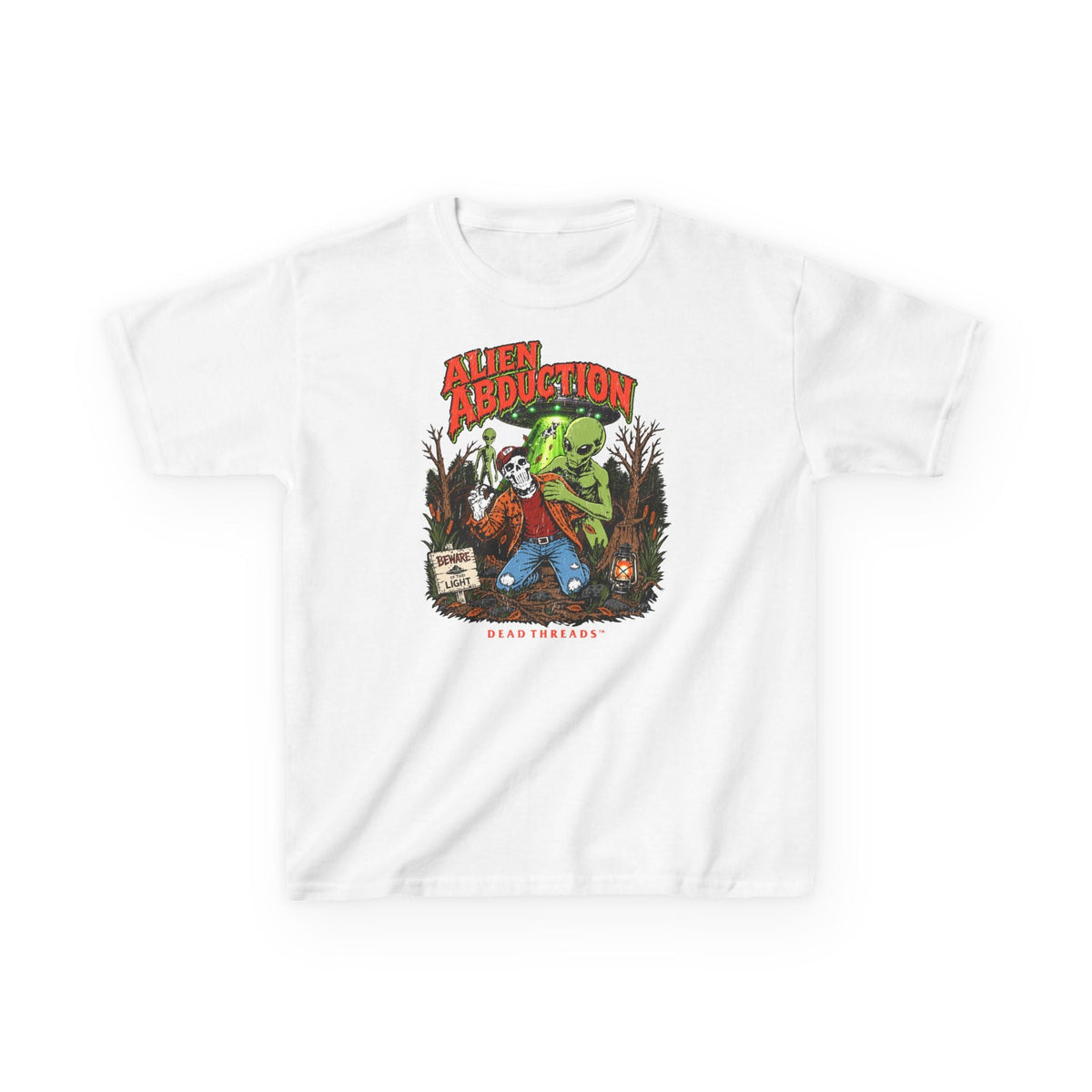 ALIEN ABDUCTION (KIDS) - Halloween Limited Drop – Kids clothes – Dead Threads Apparel