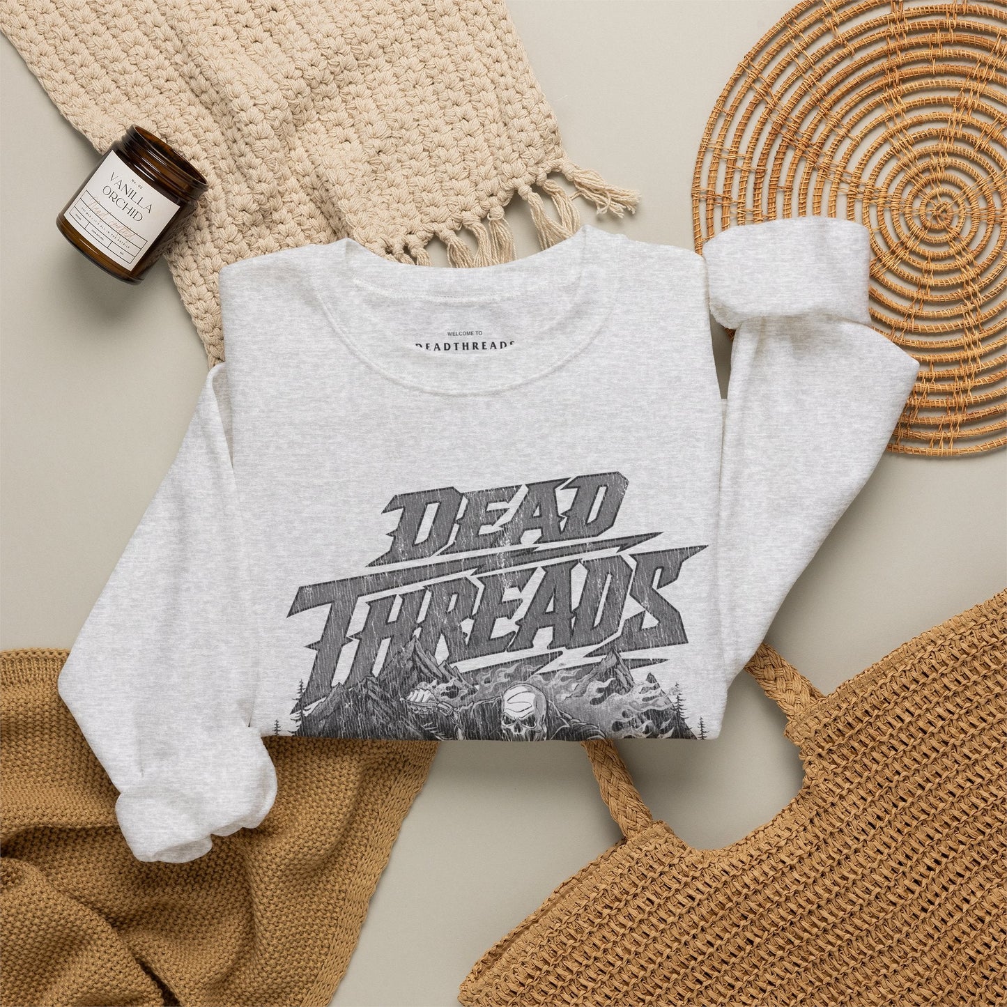 GHOST RIDE - CREWNECK SWEATSHIRT – Sweatshirt – Dead Threads Apparel
