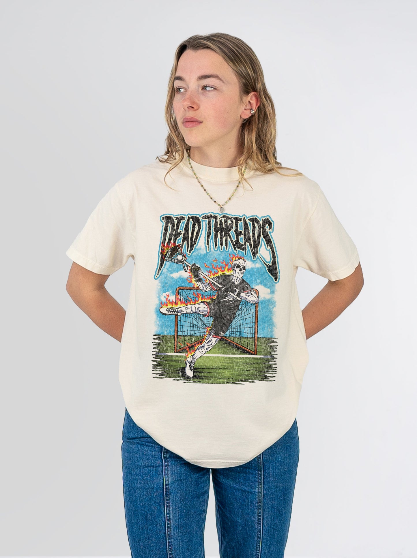 LAX TO THE BONE – T-Shirt – Dead Threads Apparel
