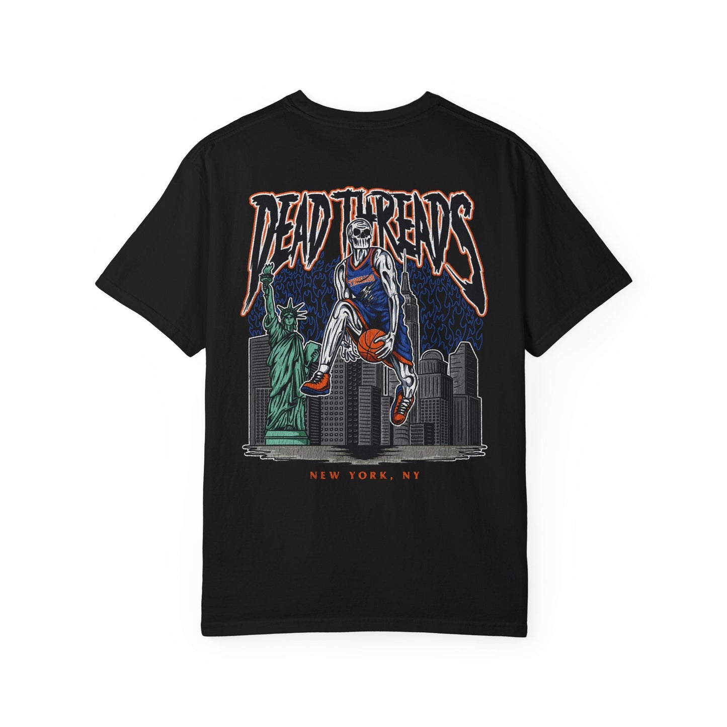 NEW YORK BASKETBALL - “DT ESSENTIAL" PREMIUM T-SHIRT – T-Shirt – Dead Threads Apparel