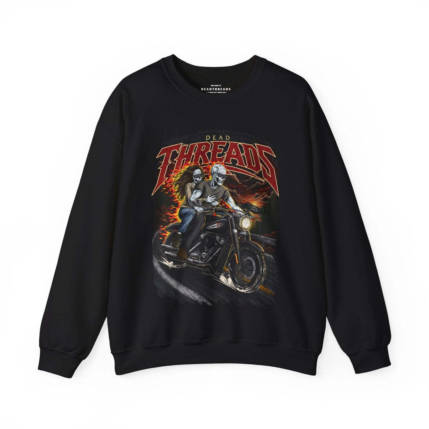 RIDE OR DIE - CREWNECK SWEATSHIRT – Sweatshirt – Dead Threads Apparel