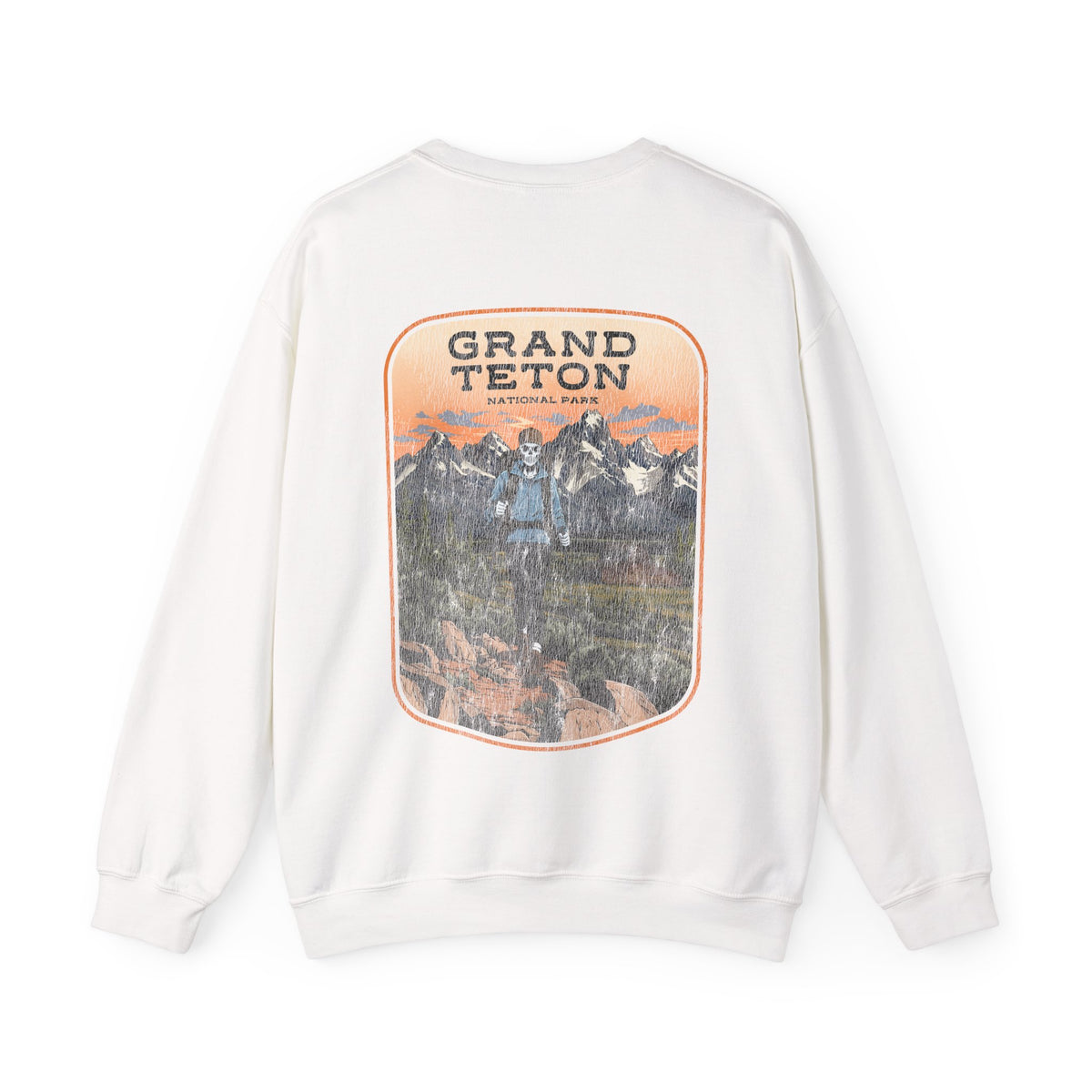 GRAND TETON NATIONAL PARK (FEMALE) - “DT ESSENTIAL" CREWNECK SWEATSHIRT