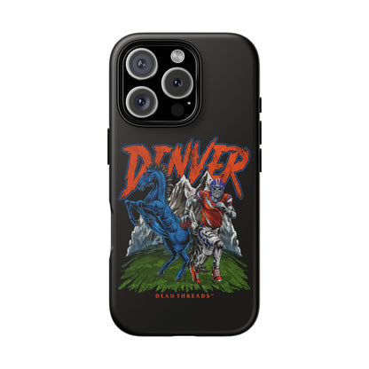 DENVER FOOTBALL v2 - IPHONE TOUGH CASE