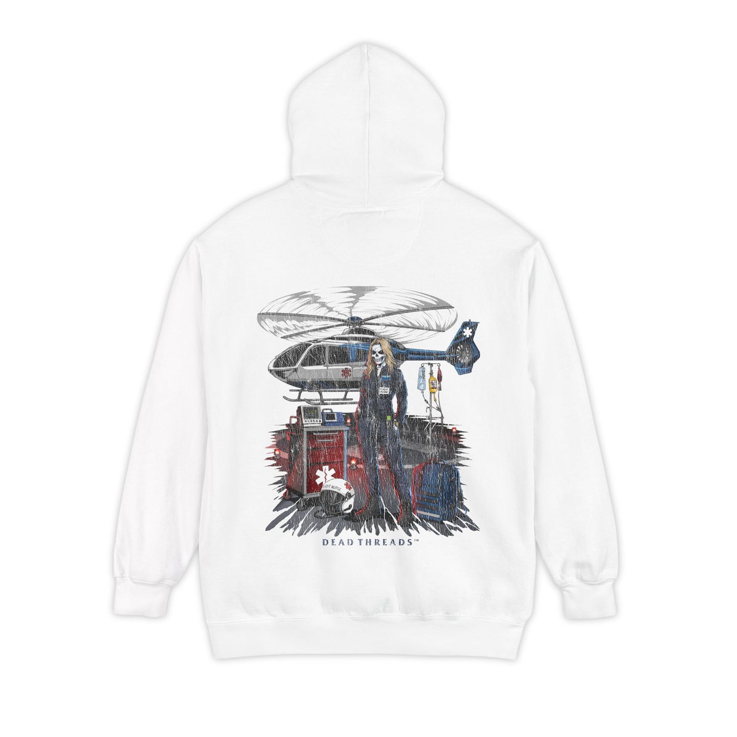 FLIGHT NURSE - “DT ESSENTIAL" HOODIE