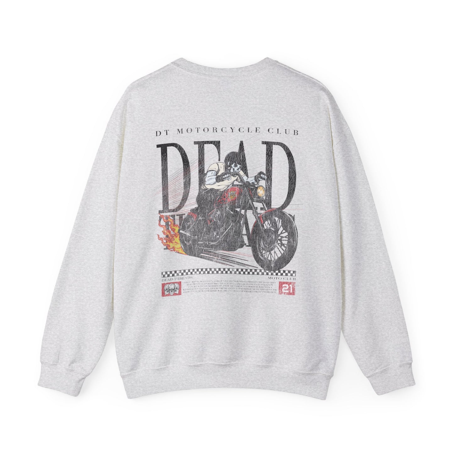 LAST RIDE - “DT ESSENTIAL" CREWNECK SWEATSHIRT