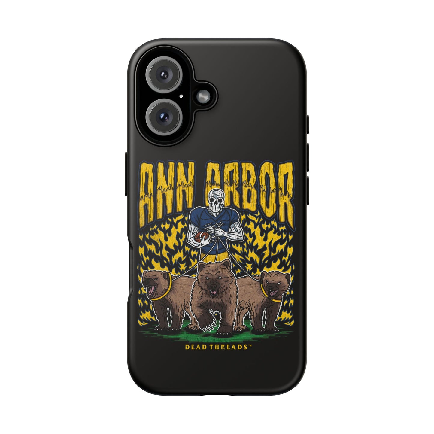 ANN ARBOR F0OTBALL - IPHONE TOUGH CASE