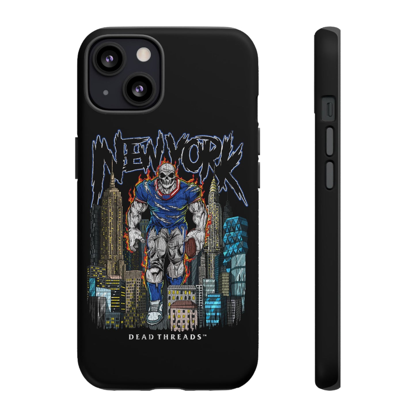 NEW YORK FOOTBALL BLUE - IPHONE TOUGH CASE