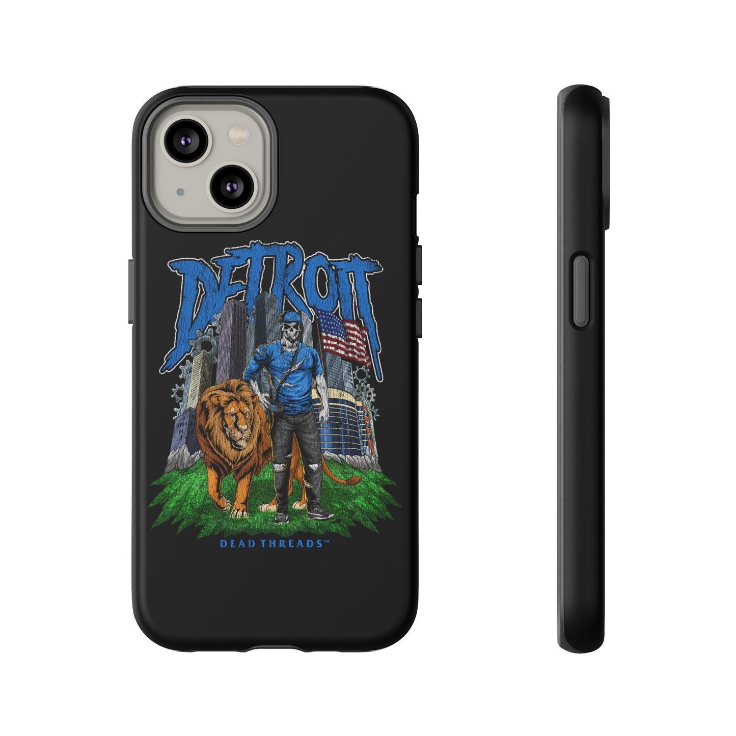 DETROIT FOOTBALL v3 - IPHONE TOUGH CASE