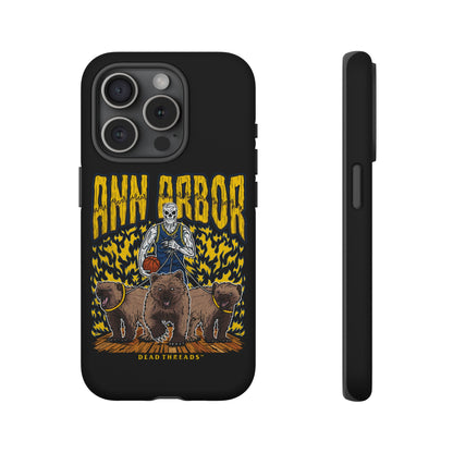 ANN ARBOR BASKETBALL - IPHONE TOUGH CASE