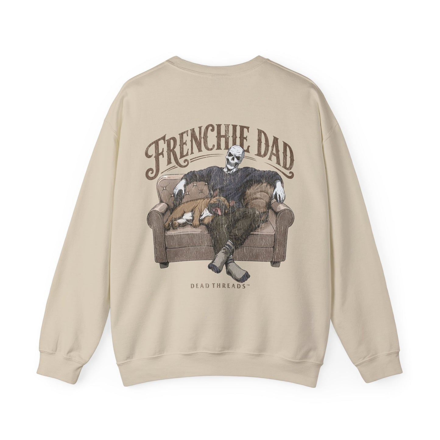 FRENCHIE DAD - “DT ESSENTIAL" CREWNECK SWEATSHIRT