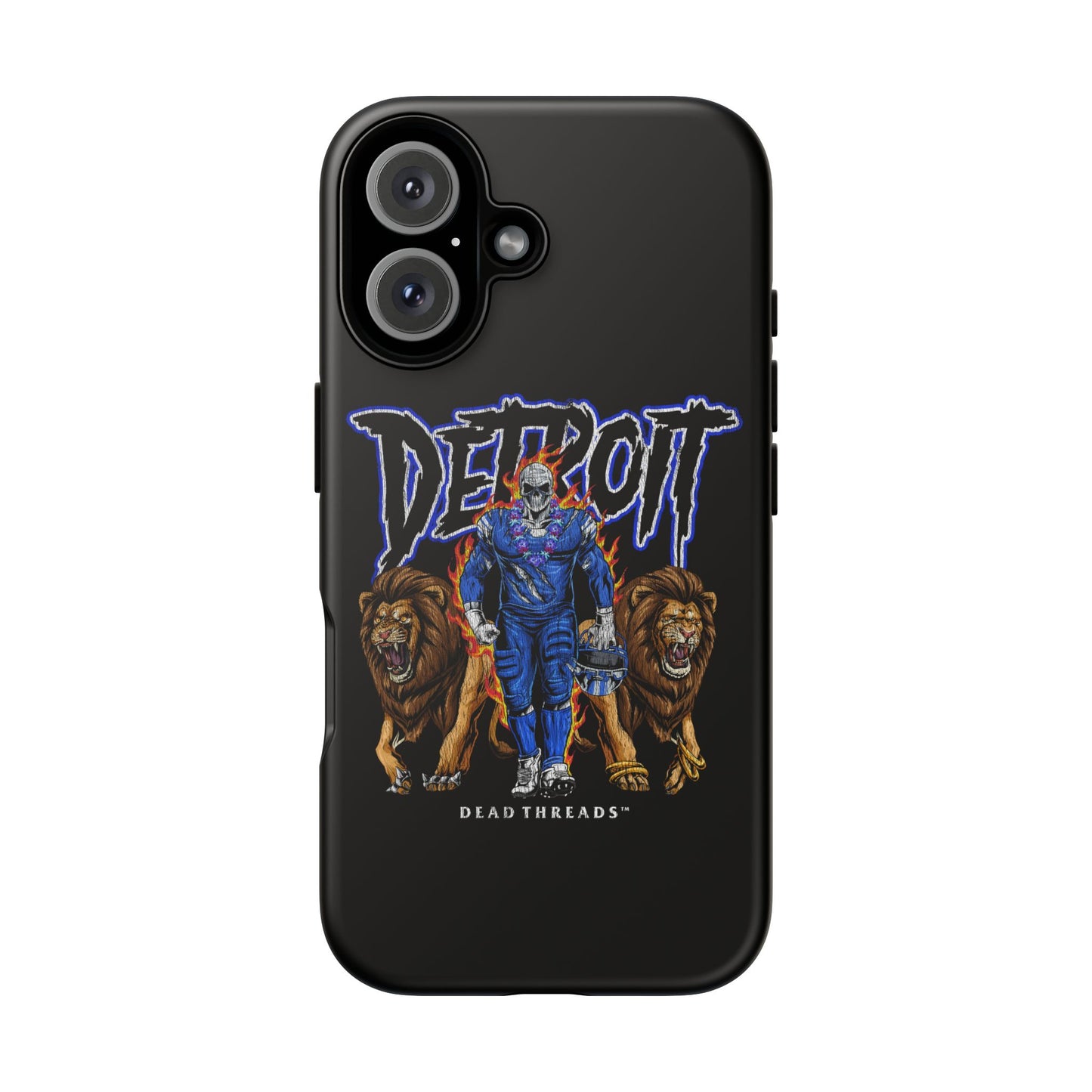 DETROIT FOOTBALL v4 - IPHONE TOUGH CASE