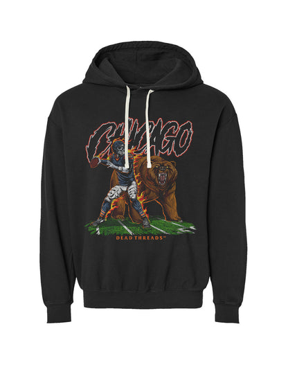 CHICAGO FOOTBALL v2 - LIGHTWEIGHT HOODIE