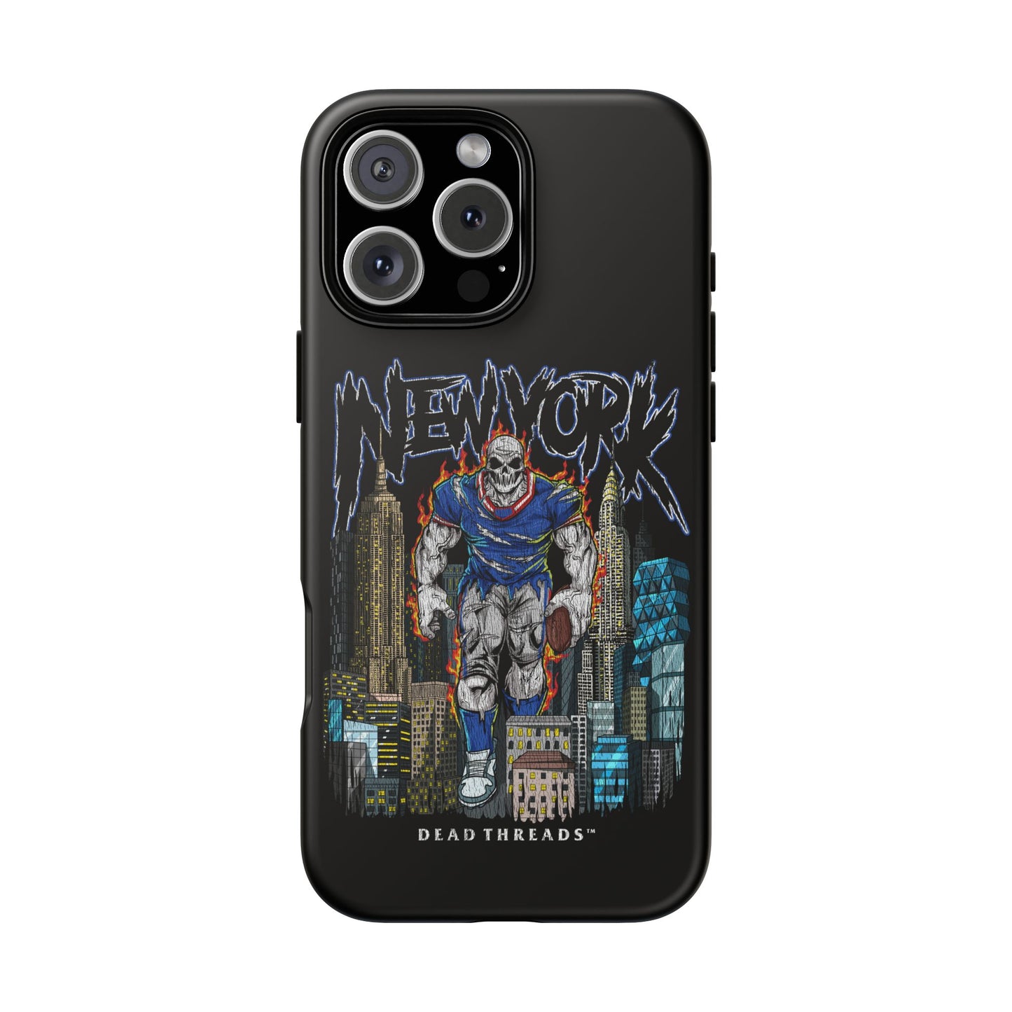 NEW YORK FOOTBALL BLUE - IPHONE TOUGH CASE