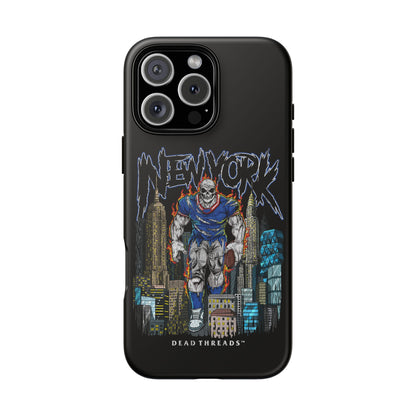 NEW YORK FOOTBALL BLUE - IPHONE TOUGH CASE