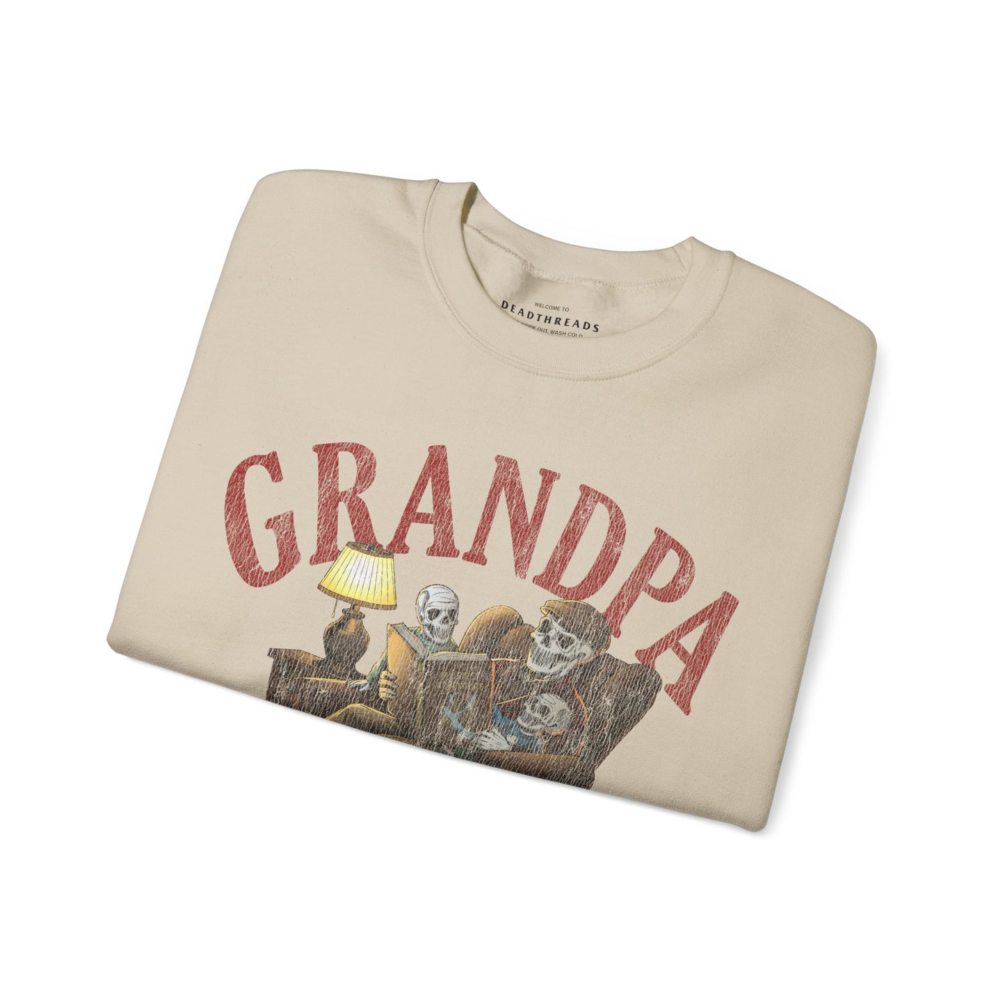 GRANDPA v3 - CREWNECK SWEATSHIRT