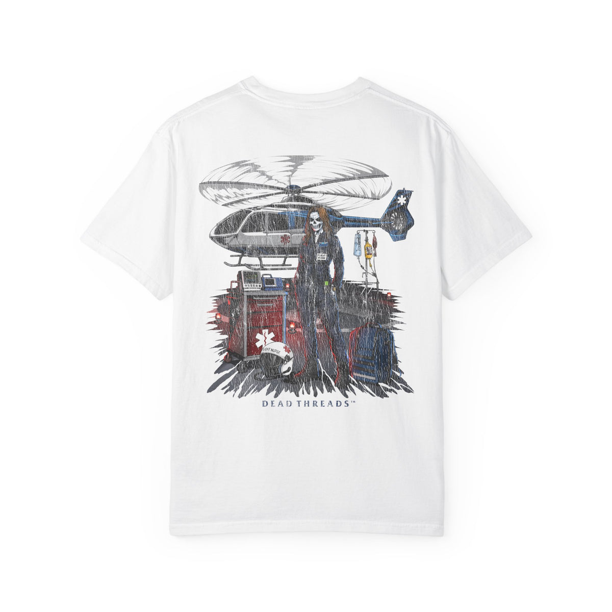 FLIGHT NURSE v2 (FEMALE) - “DT ESSENTIAL" PREMIUM T-SHIRT