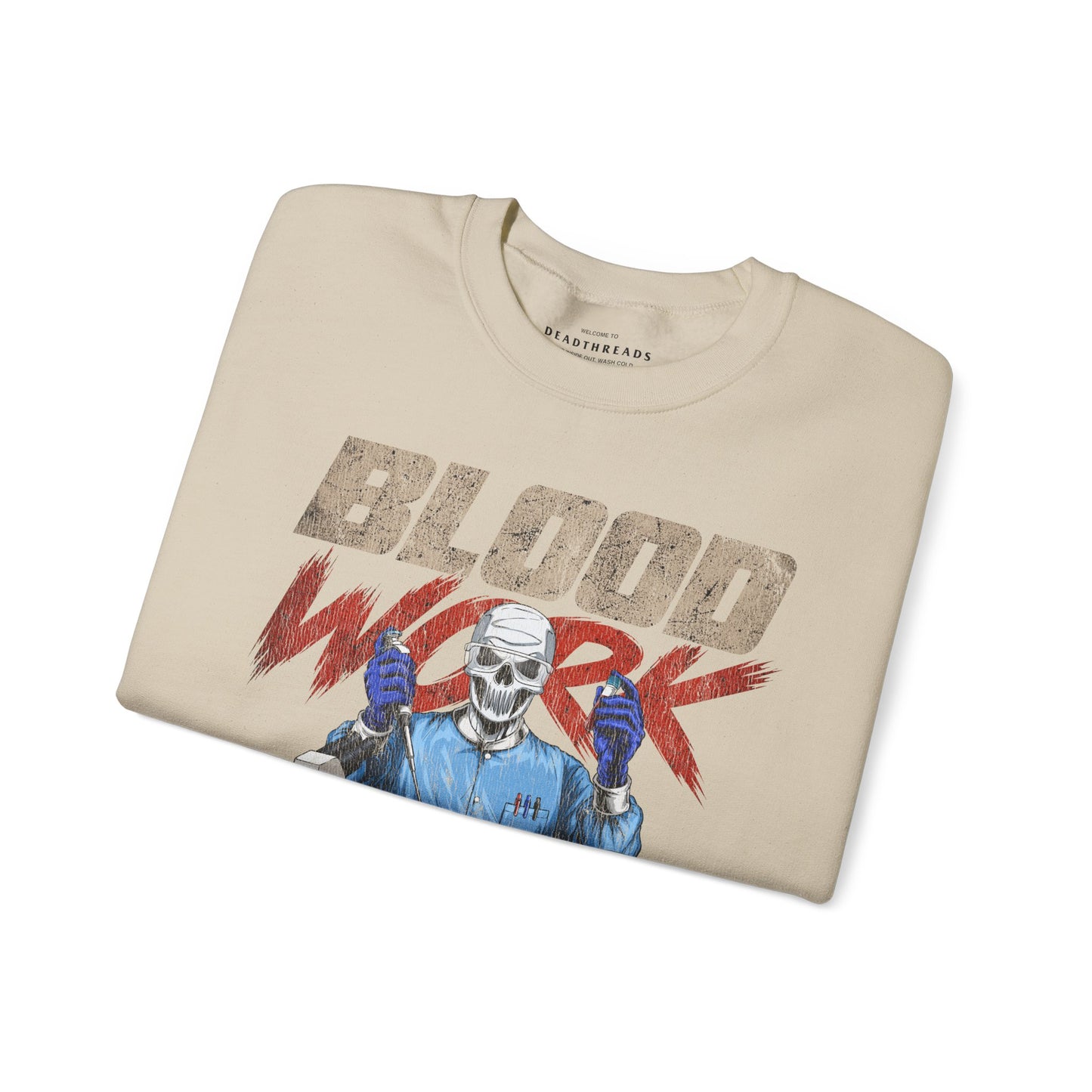 BLOOD WORK - CREWNECK SWEATSHIRT