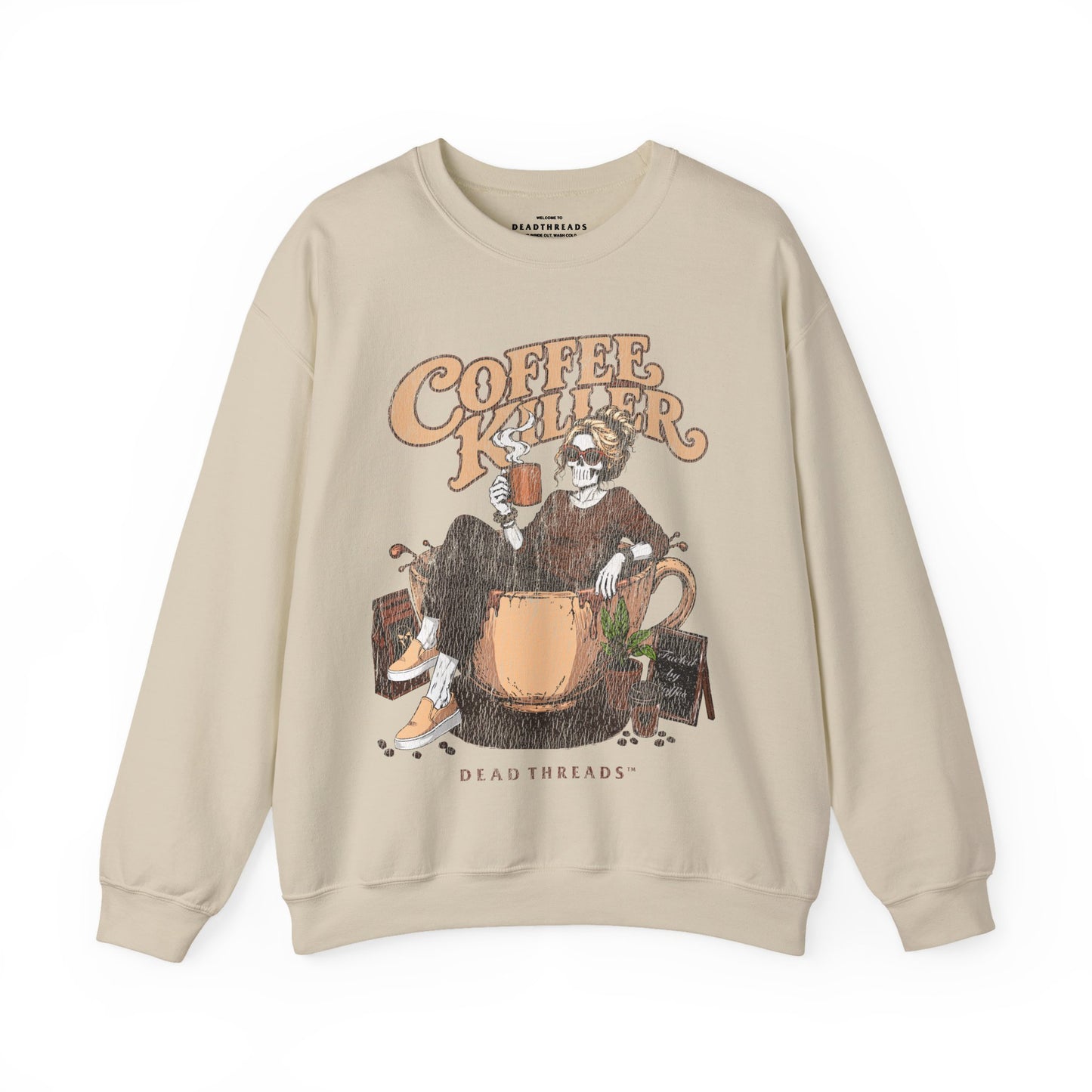 COFFEE KILLER - CREWNECK SWEATSHIRT