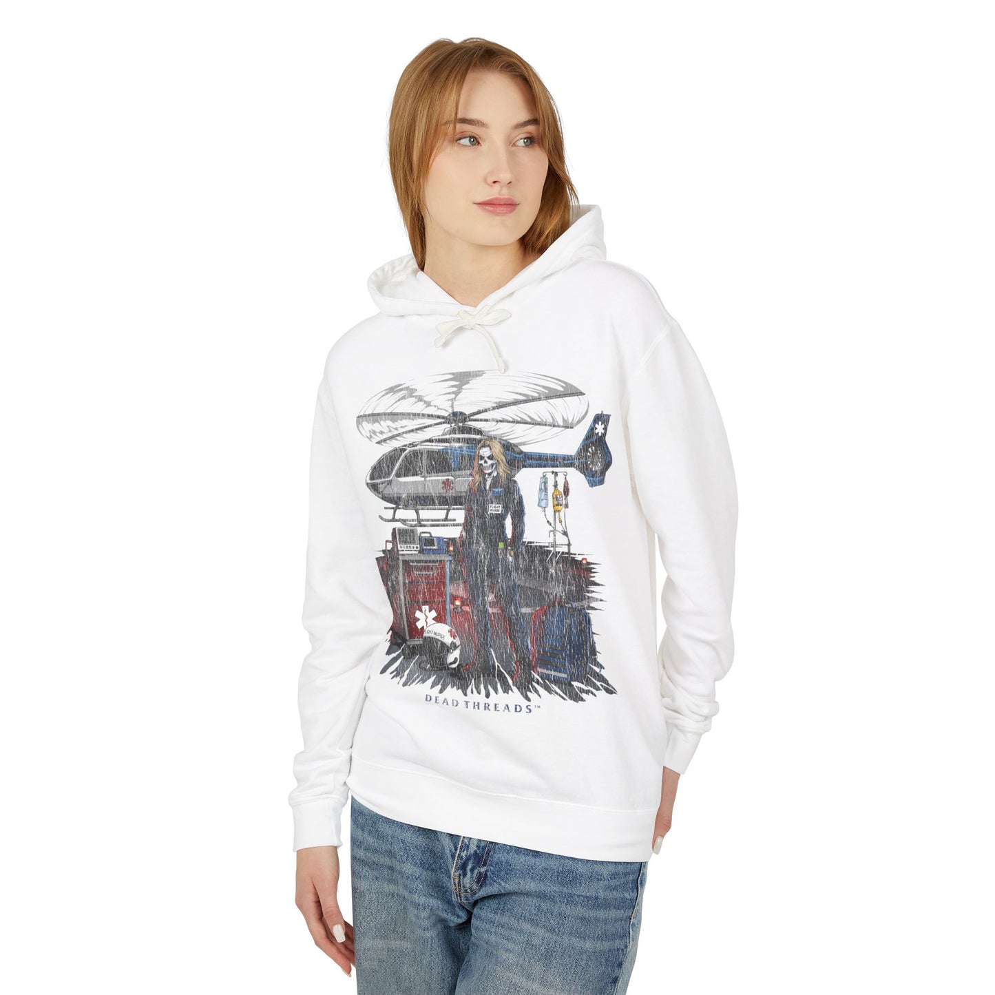 FLIGHT NURSE - LIGHTWEIGHT HOODIE