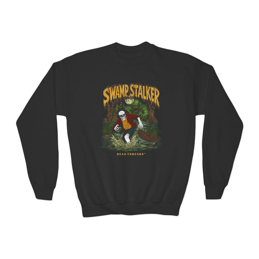 SWAMP STALKER (KIDS) CREWNECK SWEATSHIRT - Halloween Limited Drop