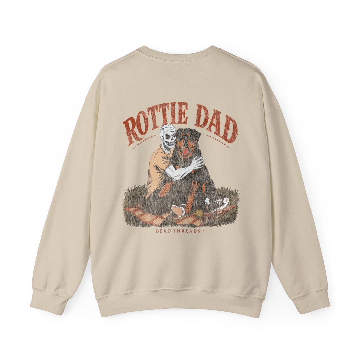 ROTTIE DAD - “DT ESSENTIAL" CREWNECK SWEATSHIRT