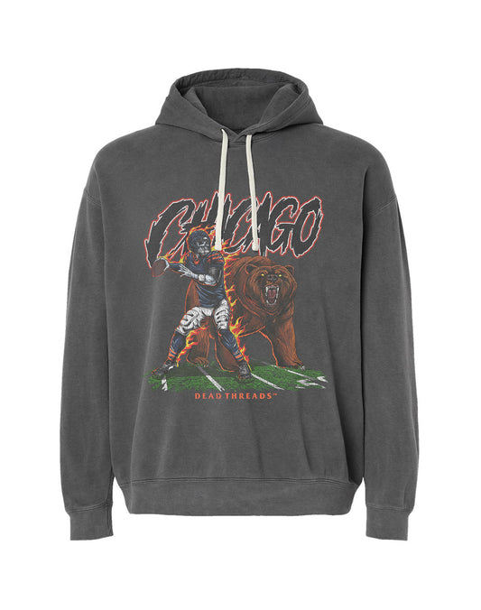 CHICAGO FOOTBALL v2 - LIGHTWEIGHT HOODIE