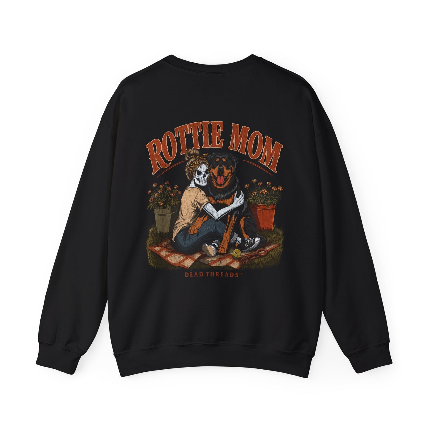 ROTTIE MOM - “DT ESSENTIAL" CREWNECK SWEATSHIRT