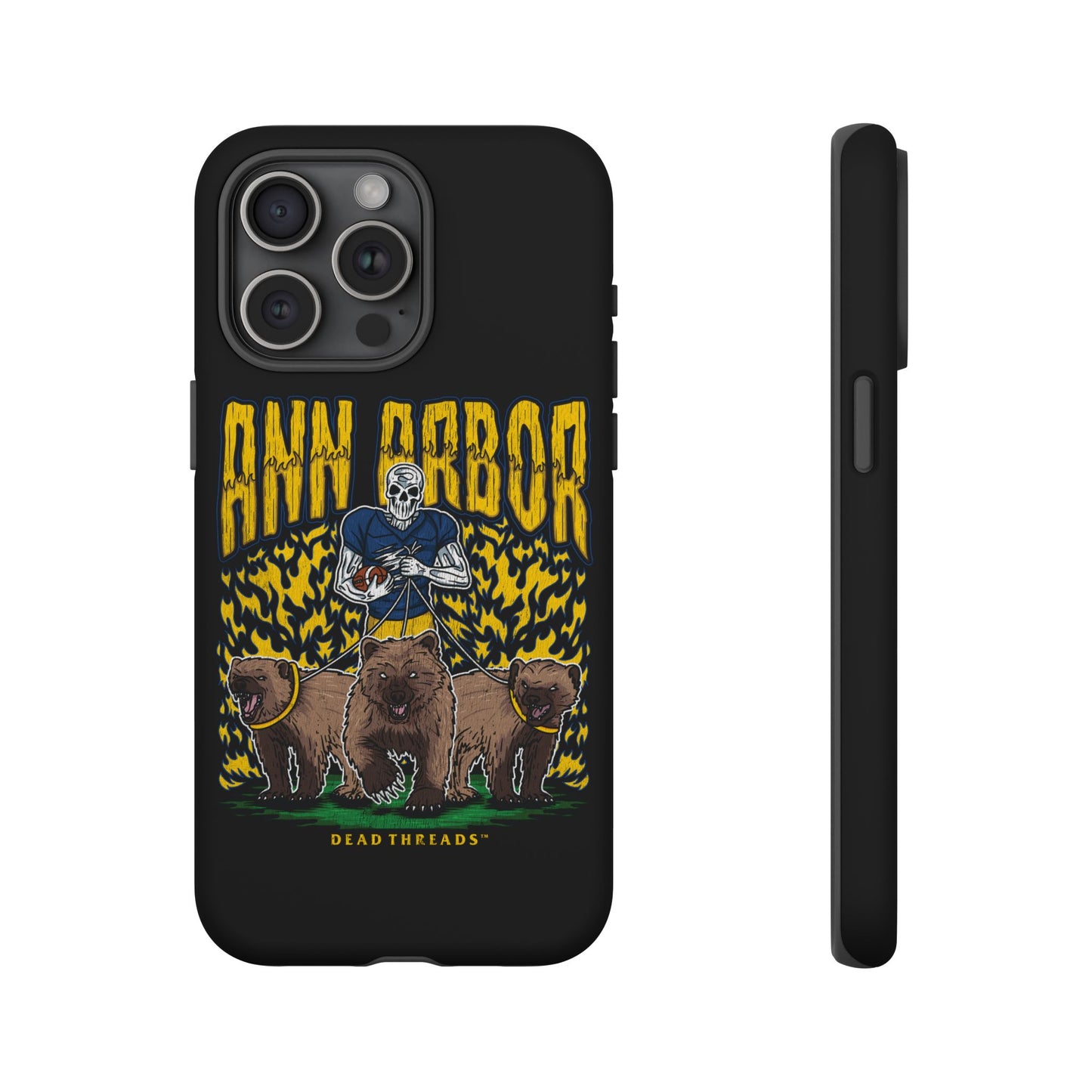 ANN ARBOR F0OTBALL - IPHONE TOUGH CASE