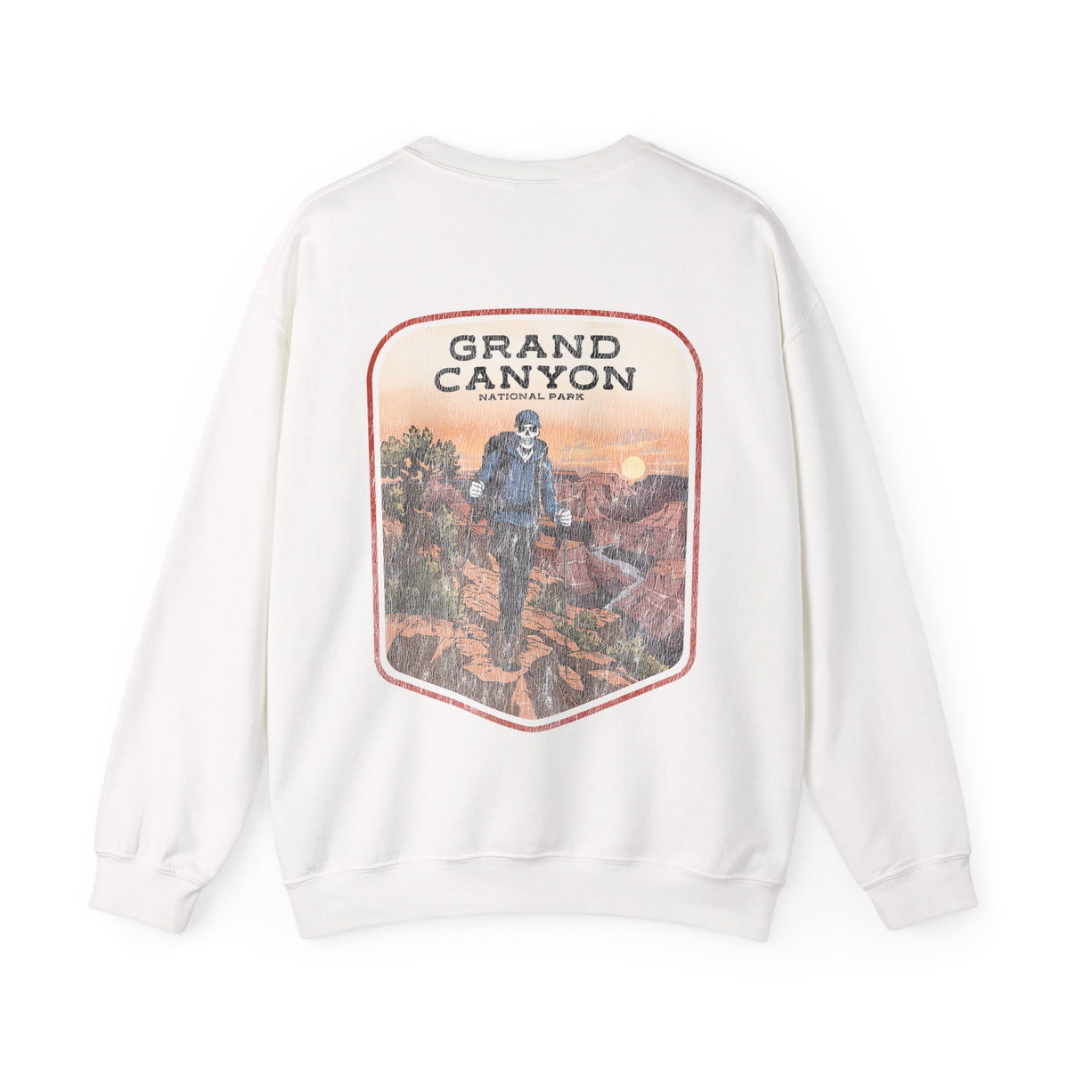 GRAND CANYON NATIONAL PARK (MALE) - “DT ESSENTIAL" CREWNECK SWEATSHIRT