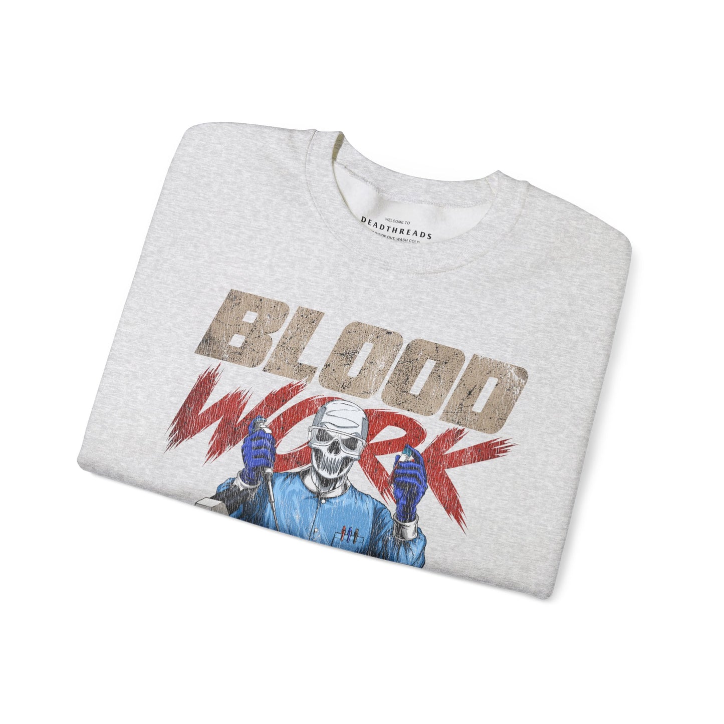 BLOOD WORK - CREWNECK SWEATSHIRT