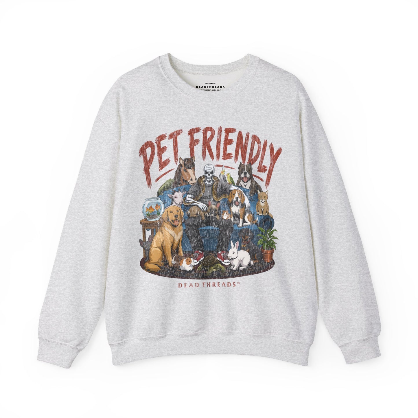 PET FRIENDLY (MALE) - CREWNECK SWEATSHIRT