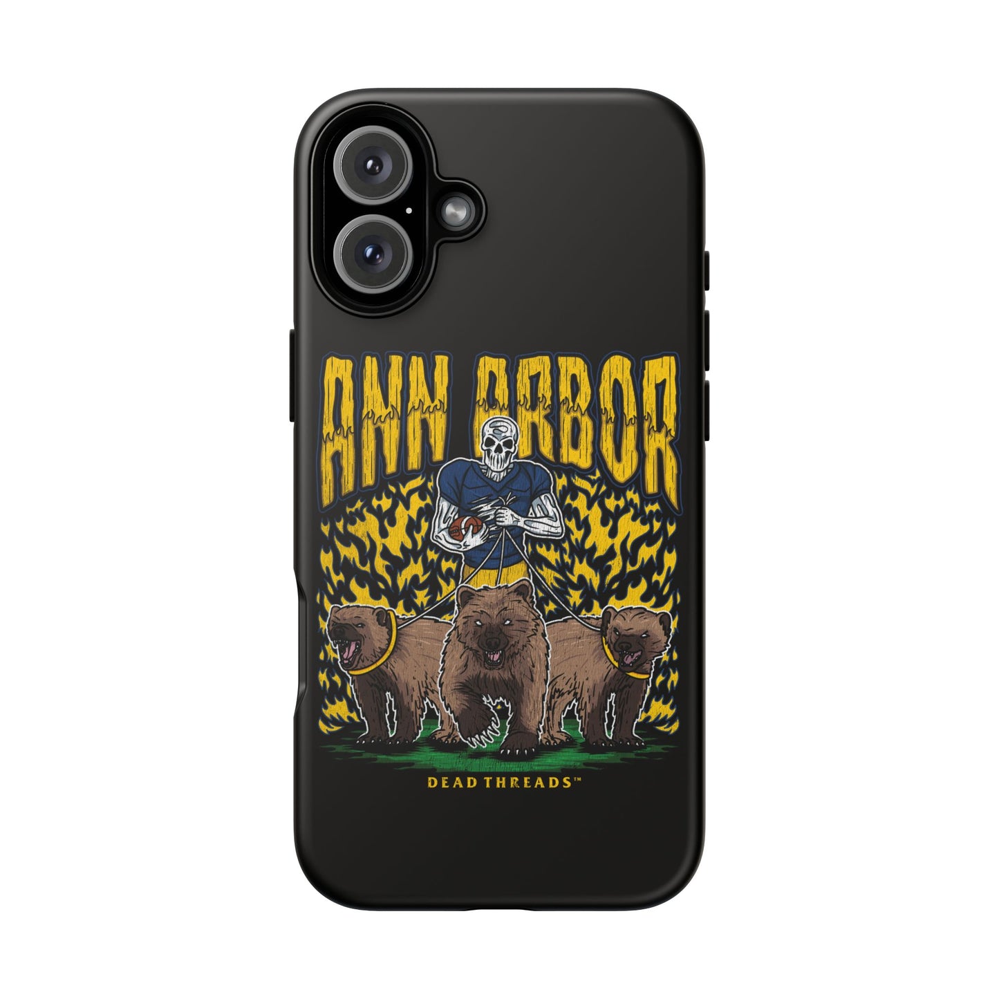 ANN ARBOR F0OTBALL - IPHONE TOUGH CASE